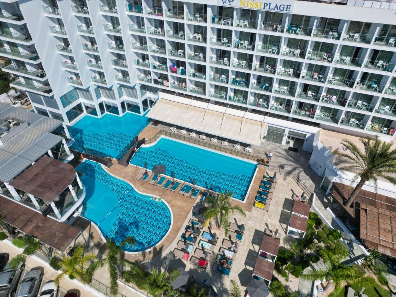 Vassos Nissi Plage Hotel & Spa Ayia Napa Bagian luar foto